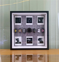 Original three-dimensional painting art Modern wall painting camera mounting painting Aluminum alloy reinforced picture frame full set of finished products