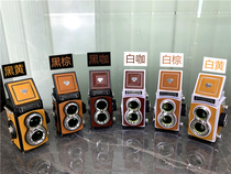 Dual mirrorless camera model leather props Simple style with counterweight Studio movie-distribution special shoulder strap