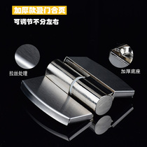 Bathroom hardware accessories Hinges Solid thickened zinc alloy partition folding door hinge Public toilet door connector
