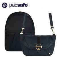 pacsafe single shoulder bag dual-purpose womens bag new fashion Joker Oxford cloth mini anti-theft backpack women