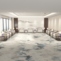 VIP reception sofa simple business office room meeting single seat rest reception sofa coffee table combination