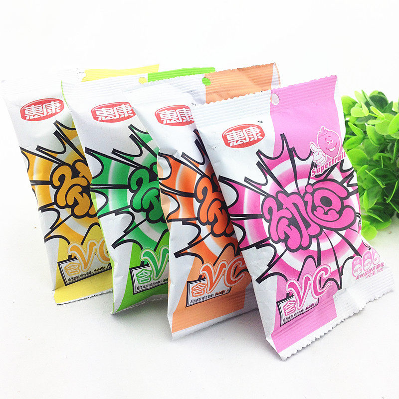 本合劲逗爆酸糖秀逗糖18g*30袋/盒超霸立波糖6味特价包邮