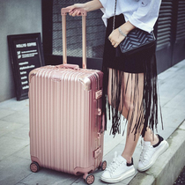 Red Fashion Aluminum Frame Password Pull Lever Case 26 29 Inch Silent Universal Wheel Suitcase Travel Wedding Wedding