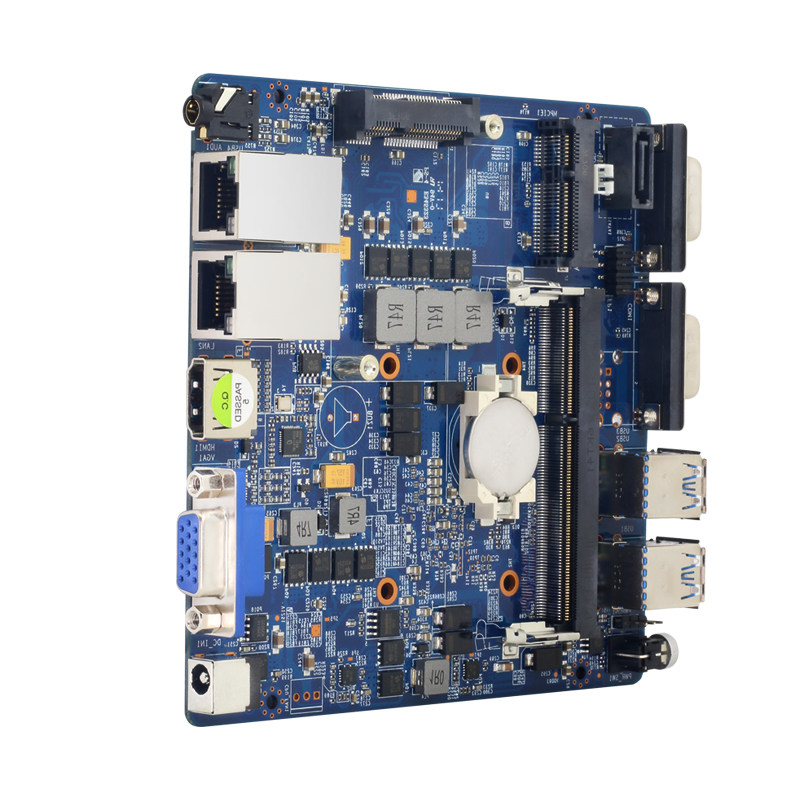 新创云载板 酷睿四代i3 i5 i7主板集成显卡g31双网双串口主板ddr3_7折