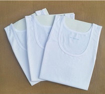 White vest summer mens sleeveless physical fitness suit training suit undershirt quick-drying inner vest sweat-absorbing and comfortable and breathable