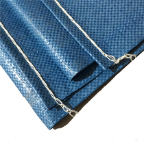 High quality blue plastic woven bag pp snakeskin bag 50 * 90cm food packaging bag courier bag
