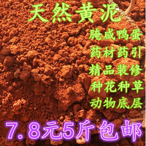 Called flower chicken special refractory yellow earth cured yellow mud salted egg red earth refractory earth a 5 catty