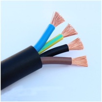 RVV4 core GB copper cable 0 3 0 5 0 75 1 0 1 5 2 5 square sheathed power cable
