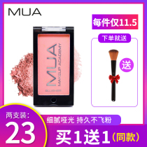 British mua blush High gloss all-in-one plate naked makeup orange sun red female sun red pink blush makeup lolly