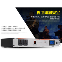 8-way 10-way power chronotor professional sound power amplifier power socket control manager with voltage display screen