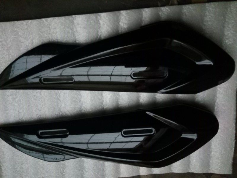 电动车通用平叉护板 电瓶车电机两侧护板 后侧挡泥板外壳配件