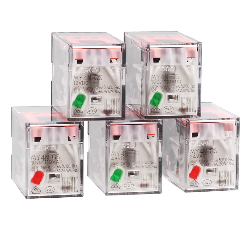 genuine omron omron relay my4n-d2-cr-gs-j ac dc 12v 24v 110v 220v