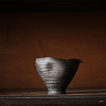 Jingdezhen Tao Author LYANG Luoyang Handmade Full Handmade Blank Eagle Mouth Justice Cup Tea Props