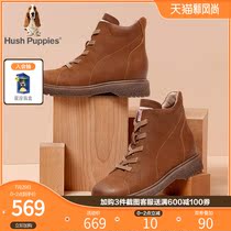 (The same as the mall)leisure walker Martin boots womens British style retro lace-up booties 2019 autumn and winter D1Z01DD9