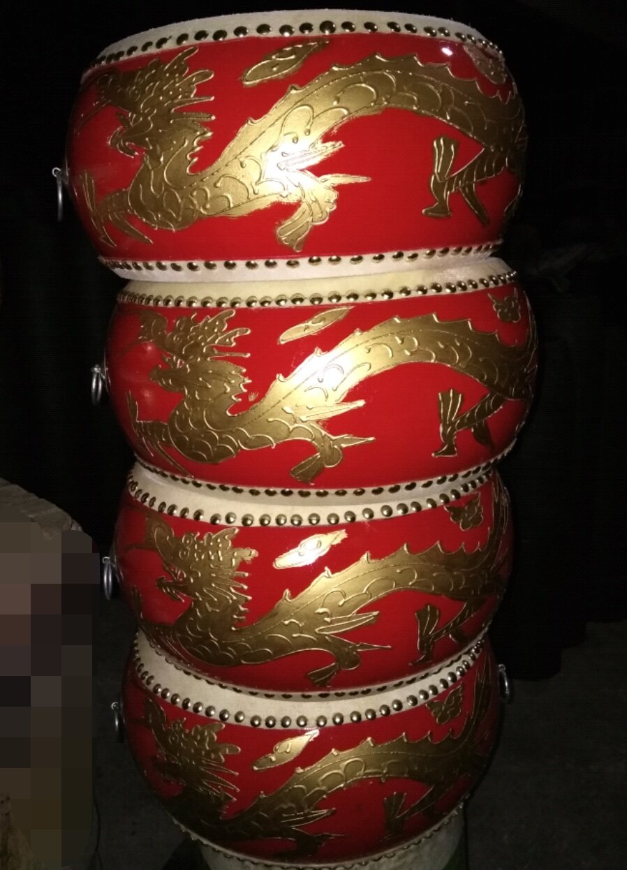 5678910寸打鼓大鼓儿童玩具鼓幼儿园小鼓锣鼓敲牛皮打击乐器