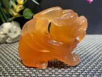 Northern Laos Tian Huang boutique pendulum with seal Longyin collection of quality Tian Yellowstone Shoushan Stone Sculpture