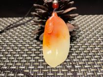 Shoushan Stone Quality Old Sexual Hibiscus Stone Pendant Pendant Sweater Chain Fish Year Over Year Transfer Pendant