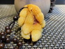 Susan hibiscus stone old sexual stone quality hibiscus frozen stone peanut handlebar piece melon and fruit pendant pendant swing piece
