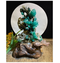 Elegant Green Boutique Swing Piece Potted Potted Elegant Green Shoushan Stone Golden Fields Yellow Quality Seal Seal Engraving Seal Engraving Seal Engraving