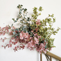 Simulation of reticulated leaves large branches encryption simulation leaf decoration props landscaping accessories leaves mint leaves