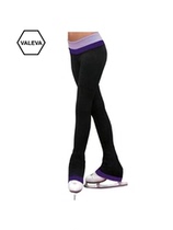 VALEVA skating training suit pants figure skating suit children adult female skating training suit trousers plus velvet sports