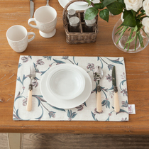 Pit fabric European style pastoral western placard cloth American double-sided heat insulation mat photo meal cloth flower bottle cushion phoenix tail flower