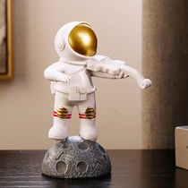 Light luxury astronaut ornaments home living room wine cabinet office modern simple creative astronaut desktop decorations