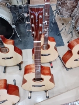 Jason Jason full single guitar spruce peach flower core full board 40 inch 41 inch folk electric box guitar