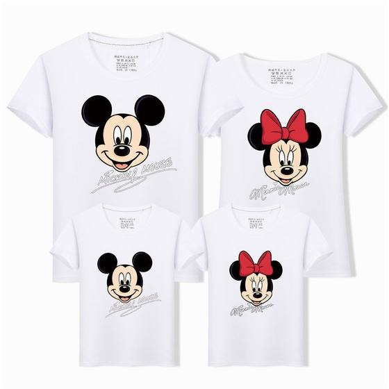 Class uniform, parent-child clothing T-shirt, short-sleeved Mickey Mouse kindergarten three-person clothing, family four 2020 T-shirt new pure cotton
Class uniform, parent-child clothing T-shirt, short-sleeved Mickey Mouse kindergarten three-person clothing, family four 2020 T-shirt new pure cotton