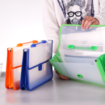 Multifunctional document bag Hand bag A4 student schoolbag test paper bag organ bag organ bag storage information bag