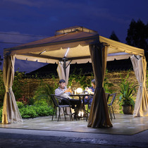 Awning outdoor stall tent umbrella awning caravan mobile advertising tarpaulin activity carport four corner canopy