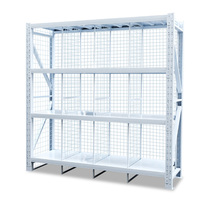 Mesh Shelf Rack Warehouse Home Medium Multi-Layer Display Rack Free Combo Multi-function Iron Shelf