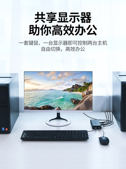 GreenLink HDMI KVM Switcher 2 호스트 동기식 Sharer 4K HD USB2 포트 일대일 스위처 GreenLink HDMI KVM Switcher 2 호스트 동기식 Sharer 4K HD USB2 포트 일대일 스위처