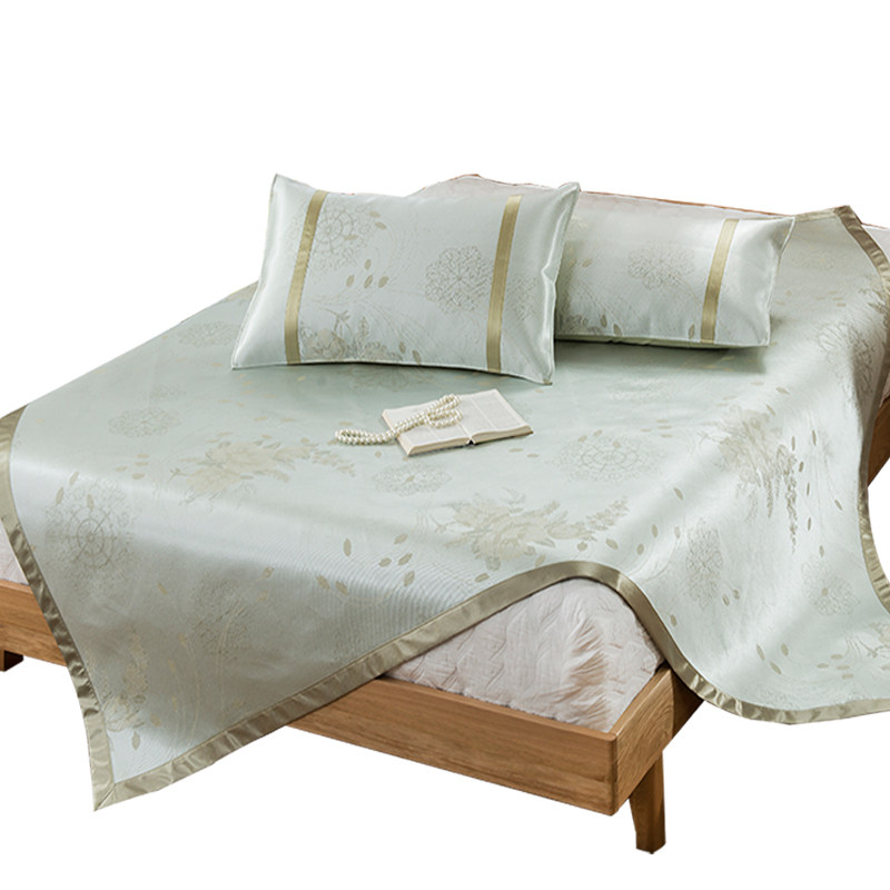 恒源祥冰丝凉席三件套席子空调席