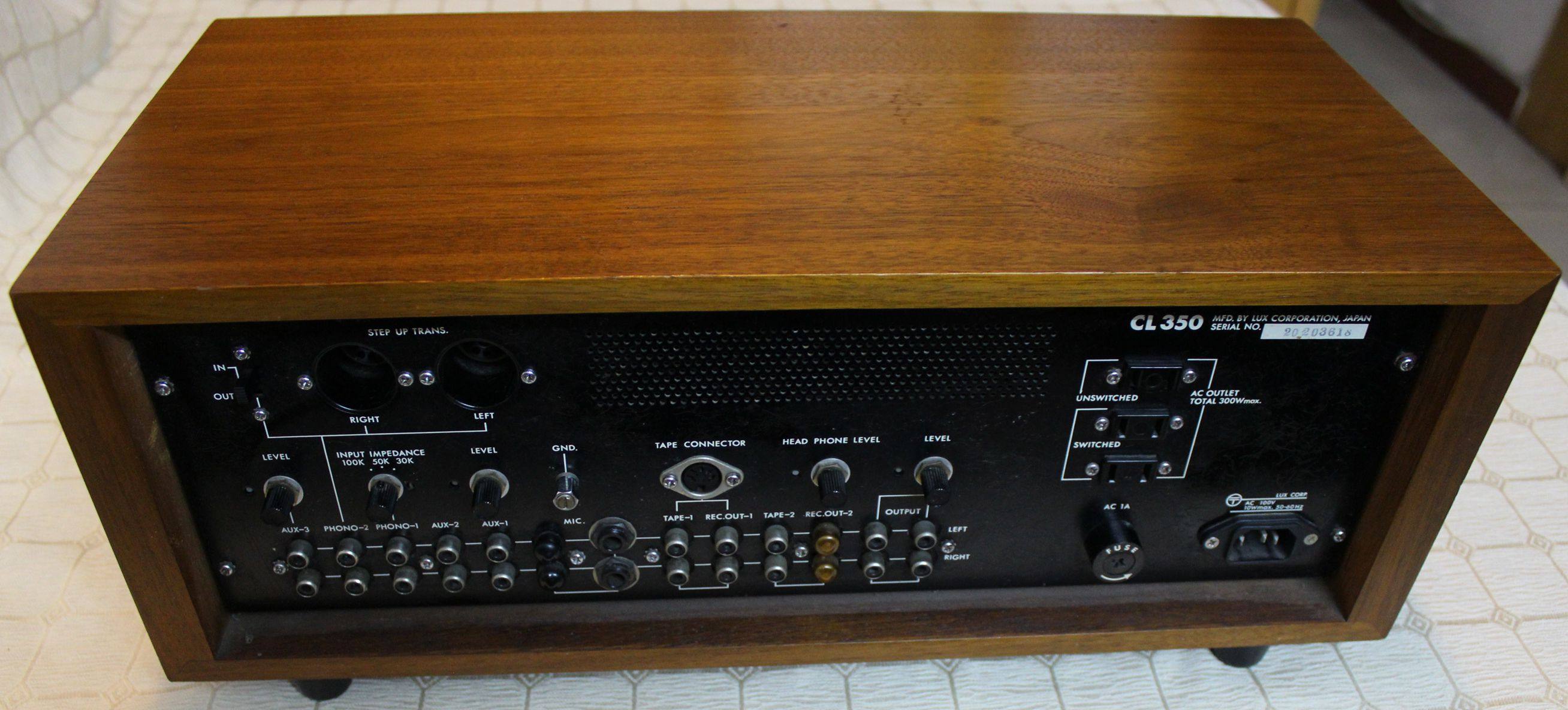 luxman力士前级功放350古色古香的怀旧音乐味