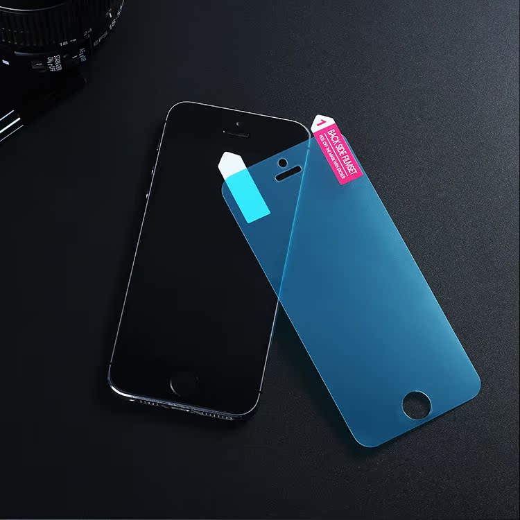 iphone6纳米防爆膜 苹果6s手机贴膜6plus高清5se非钢化玻璃后膜软
