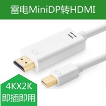 mini dp to hdmi Apple computer Mac thunder Microsoft surface connect TV 4K HD video cable
