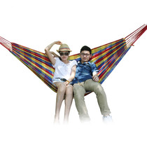 Double hammock outdoor double canvas indoor thick widen bedroom dormitory wild adult children swing