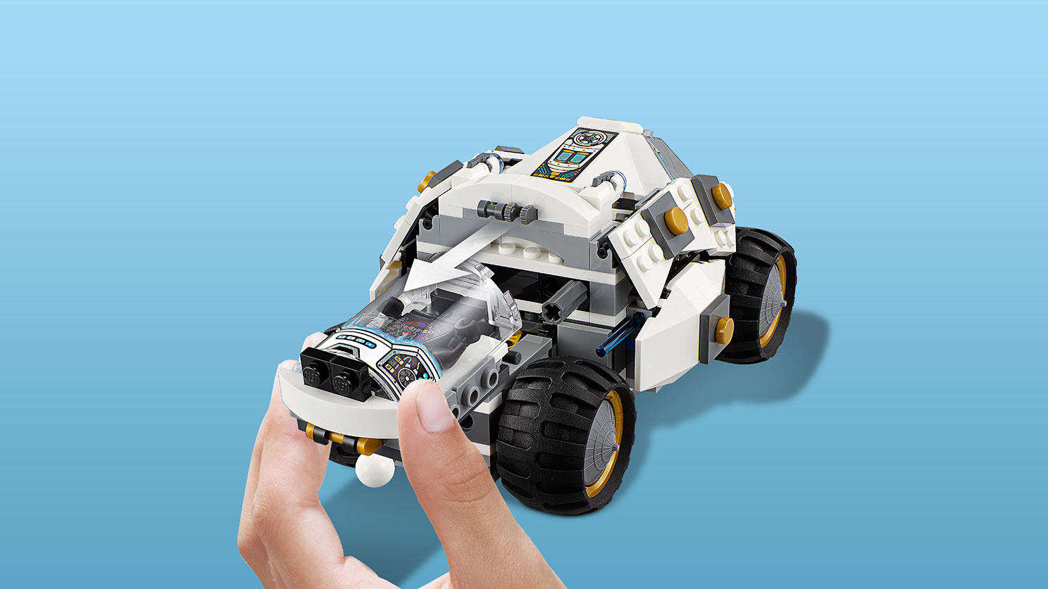 兼容乐高幻影忍者系列人仔 忍者赞的钛金装甲战车 拼装积木70588