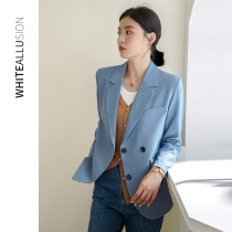 Small suit jacket woman 2022 spring and autumn season suit Han version Inn ethos design sensation Little Subshort Western suit
