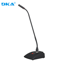 DKA professional conference room radio speech anchor condenser microphone wired desktop meeting desktop gooseneck microphone
