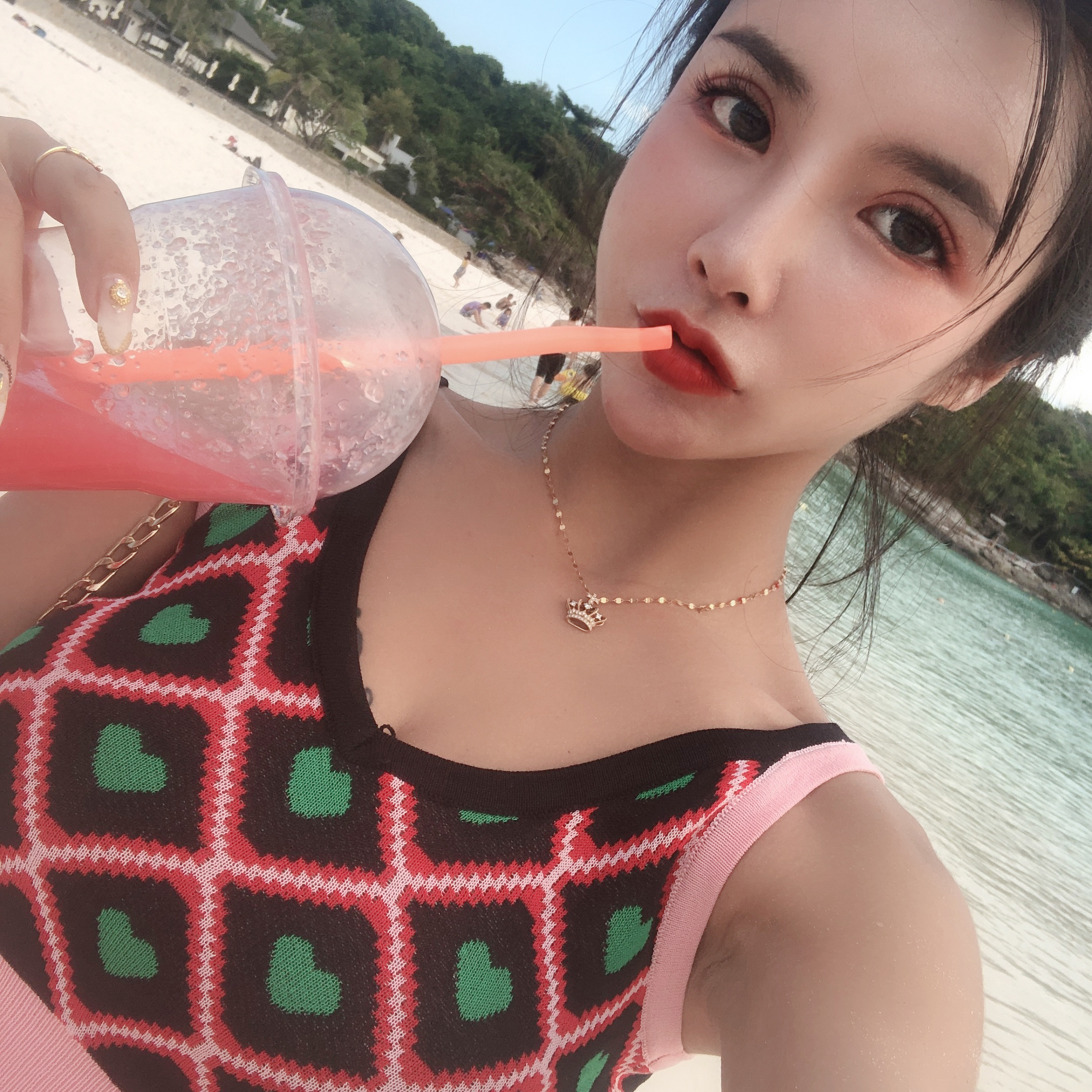2019夏季新款 韩版修身显瘦百搭针织弹力吊带上衣女装
