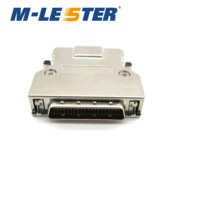 Meng Leitsut FMD40M-AL SCSI40pin iron shell straight out connector HPDB40 Public pressure line connector