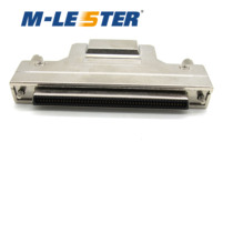 Meng Leitsut FMC100F-SAS SCSI100pin mother iron shell connector HPCN100 mother pressure line piercing