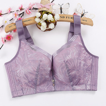 Ultra-thin large size bra fat mm200 kg big chest small artifact no sponge underwear women lace full Cup E summer