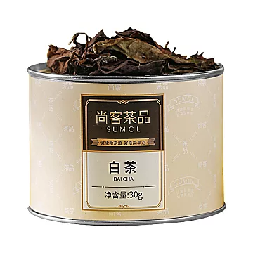 【尚客茶品】福鼎白茶罐装30g[10元优惠券]-寻折猪