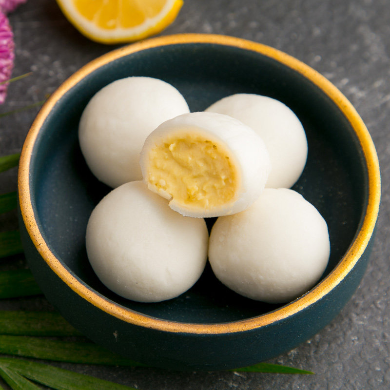 榴莲蜜语榴莲大福120g(4粒) 甜点 下午茶 甜品 榴莲大福