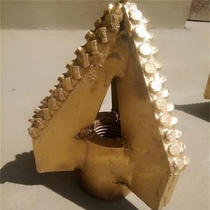 Alloy drill bit three-wing three-blade drilling suitable soil weathering layer soft rock drill bit drilling drilling drilling well drilling