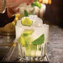 Net red vertical pattern Italian coffee cup Glass water cup latte cup High temperature resistant Austrian white cup Iced coffee cup Milk cup