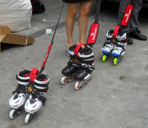 New roller skating strap Buckle Lifter skating shoe skate bag roller skating handlebar Dc backpack strap slipping shoe artifact